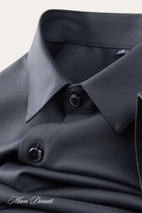 Stylish Men's Shirt – Silvano-Grey-State of Style