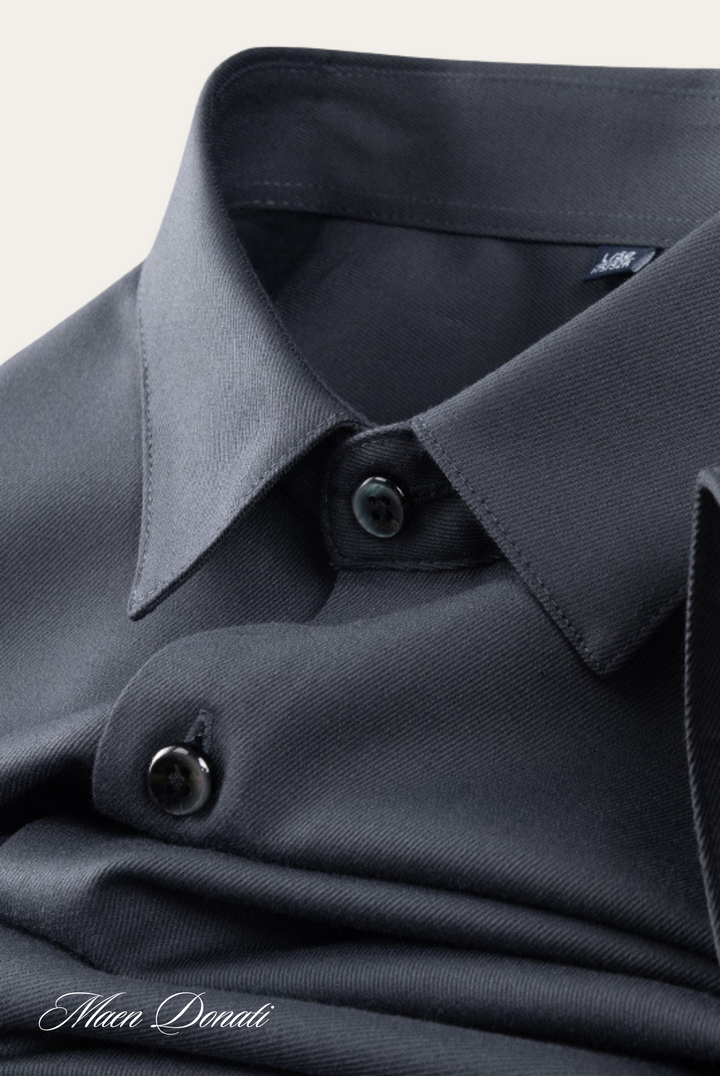 Stylish Men's Shirt – Silvano-Grey-State of Style