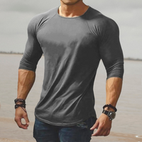 Stylish Men's Slim Fit Stretch Shirt - Felix-Grey-S-State of Style