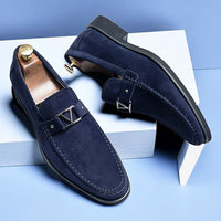 Stylish Men's Slip-On Loafer - Lorenzo-Blue-7.5-State of Style