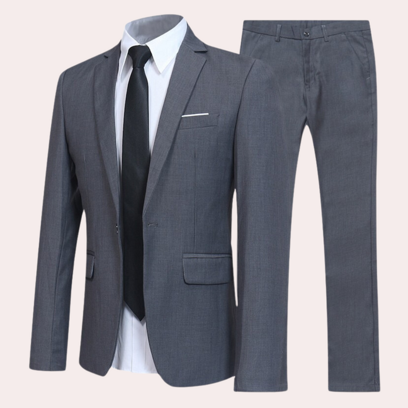 Stylish Men's Suit - Nathan-Grey-S-State of Style