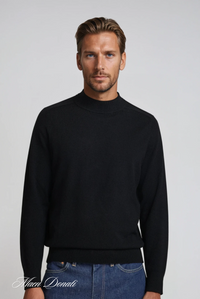 Stylish Men's Sweater - David-Black-M-State of Style