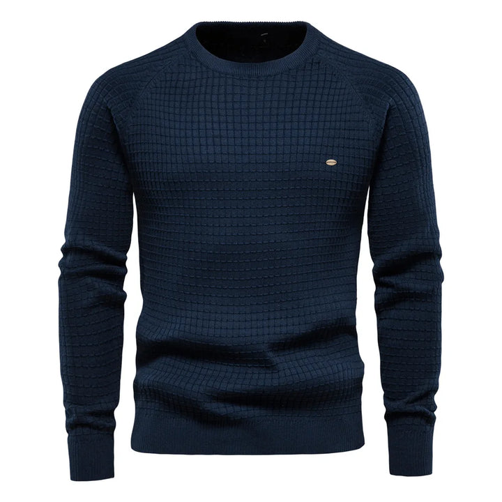 Stylish Men's Sweater - Felix-Dark Blue-S-State of Style