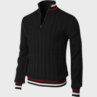 Stylish Men's Sweater - Luca-Black-S-State of Style