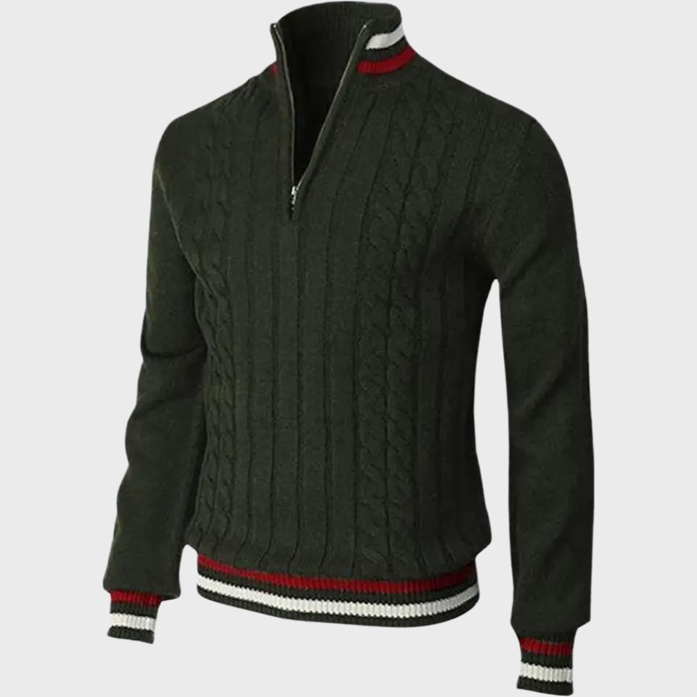 Stylish Men's Sweater - Luca-Green-S-State of Style