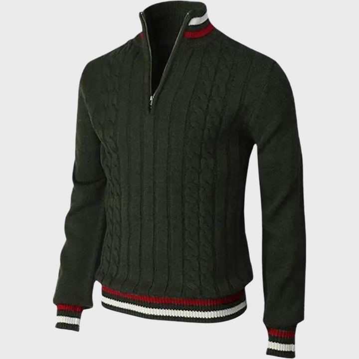 Stylish Men's Sweater - Luca-Green-S-State of Style