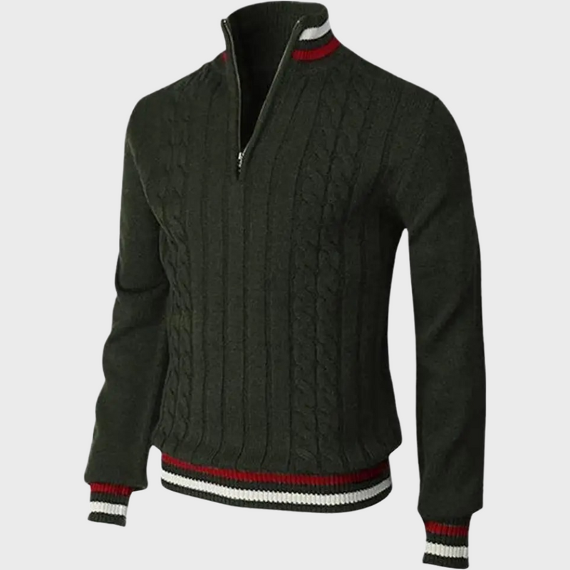 Stylish Men's Sweater - Luca-Green-S-State of Style