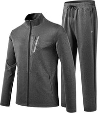 Stylish Men's Tracksuit - Olly-Dark Grey-S-State of Style