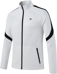 Stylish Men's Tracksuit - Olly-White/Black-S-State of Style