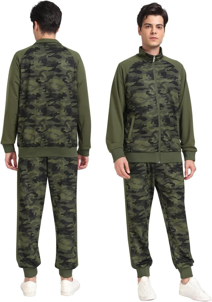 Stylish Men's Tracksuit - Olly-White/Black-S-State of Style