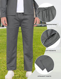 Stylish Men's Tracksuit - Olly-White/Black-S-State of Style