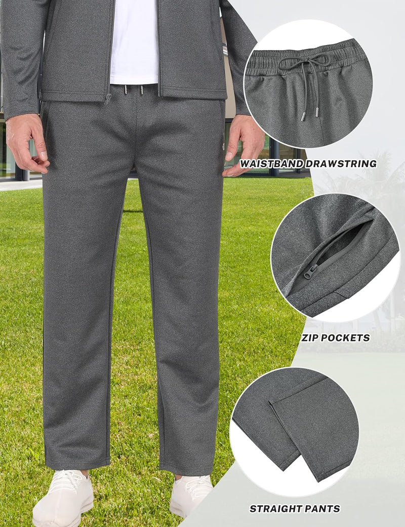 Stylish Men's Tracksuit - Olly-White/Black-S-State of Style