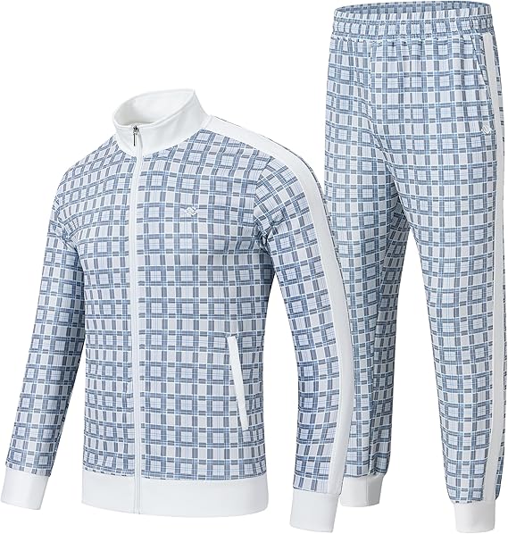 Stylish Men's Tracksuit - Olly-White/Grey-S-State of Style