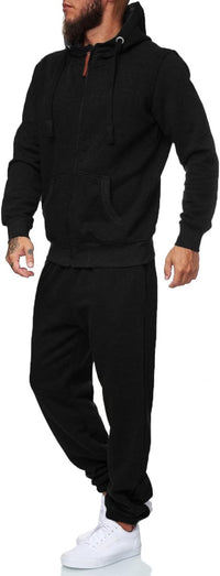 Stylish Men's Tracksuit - Taylor-Black-S-State of Style