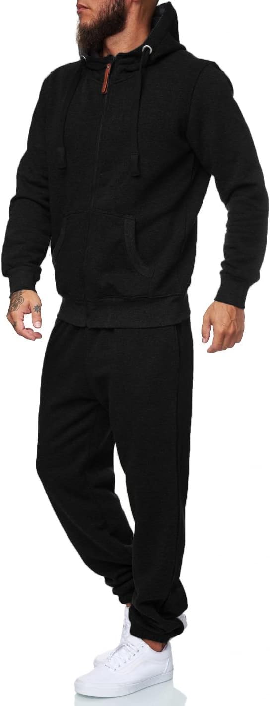 Stylish Men's Tracksuit - Taylor-Black-S-State of Style