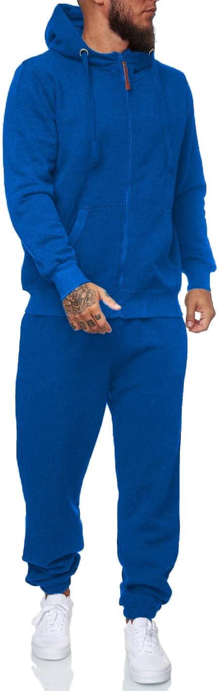 Stylish Men's Tracksuit - Taylor-Blue-S-State of Style