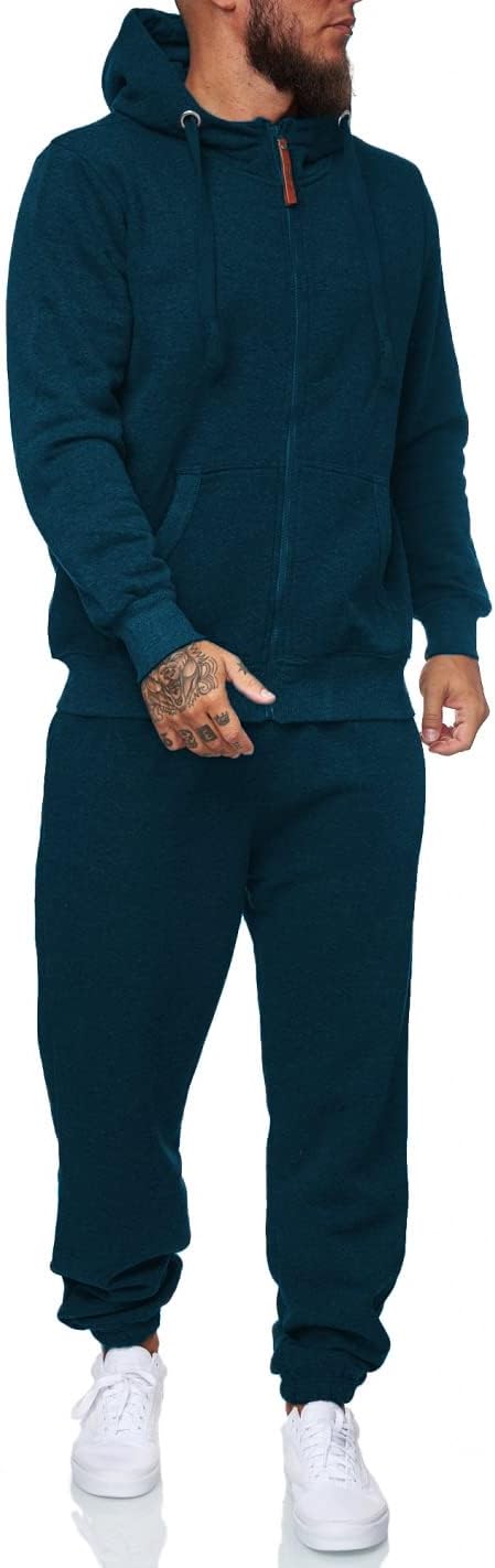 Stylish Men's Tracksuit - Taylor-Navy Blue-S-State of Style