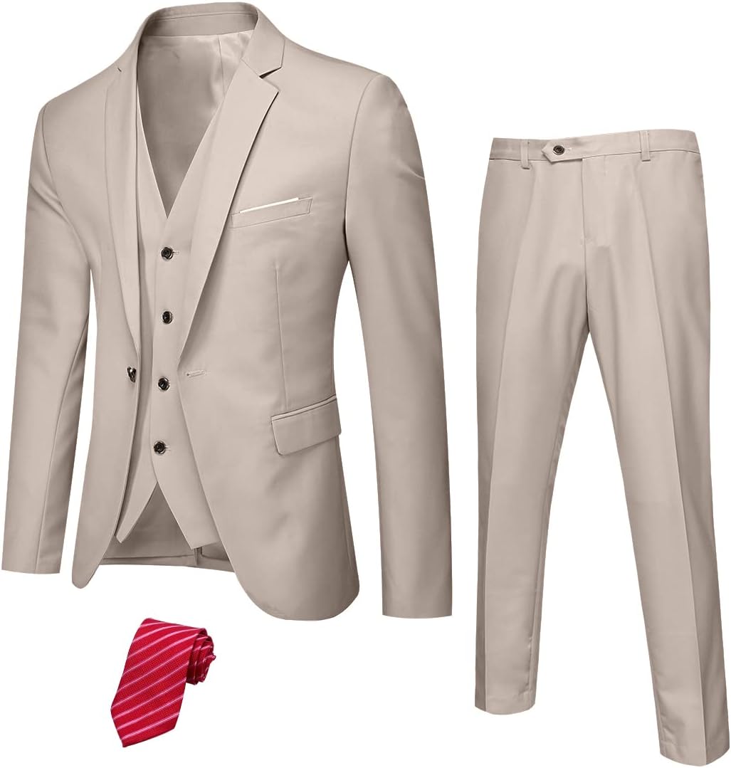 Stylish Men's Tuxedo - Jameson-Beige (Stretch)-XS-State of Style