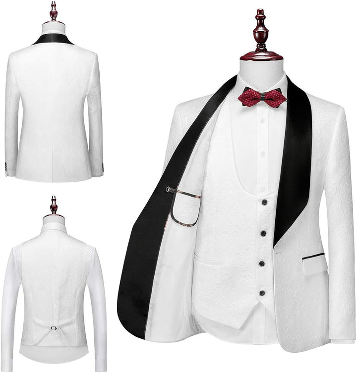 Stylish Men's Tuxedo - Jameson-Beige-XS-State of Style