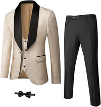 Stylish Men's Tuxedo - Jameson-Beige-XS-State of Style