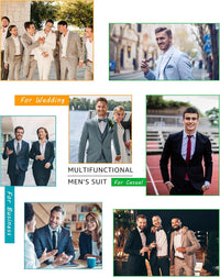 Stylish Men's Tuxedo - Jameson-Beige-XS-State of Style