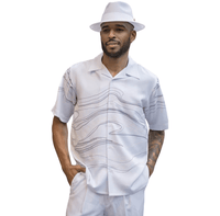 Stylish men's two-piece set for warm days - summer classic-Set A-S-State of Style