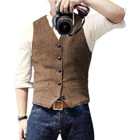 Stylish Men's Vest - Victor-Brown-XS-State of Style