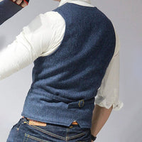 Stylish Men's Vest - Victor-Light blue-XS-State of Style