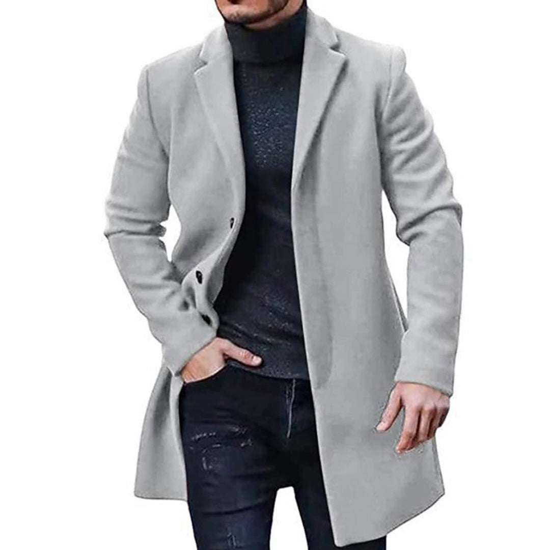 Stylish Men's Winter Coat - Atticus-Grey-M-State of Style