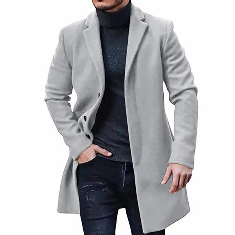 Stylish Men's Winter Coat - Atticus-Grey-M-State of Style