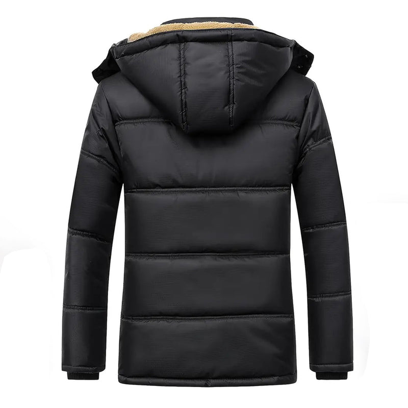 Stylish Men's Winter Coat - Lucas-Black-XXS-State of Style