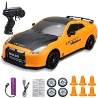 Stylish Mini Drifter for Exciting Adventures - SwiftDrift-Nissan GTR yellow-State of Style