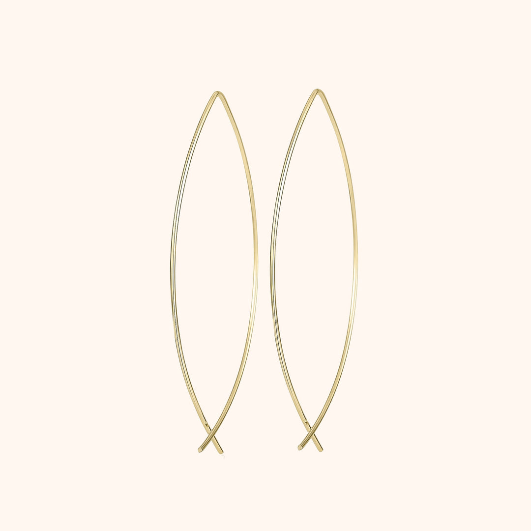 Stylish Minimalist Earrings - Lina-Gold-State of Style