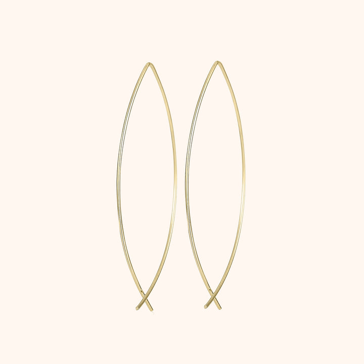 Stylish Minimalist Earrings - Lina-Gold-State of Style