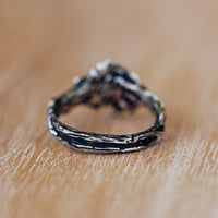 Stylish Moonstone Statement Ring - Iris-Moon-51mm-State of Style