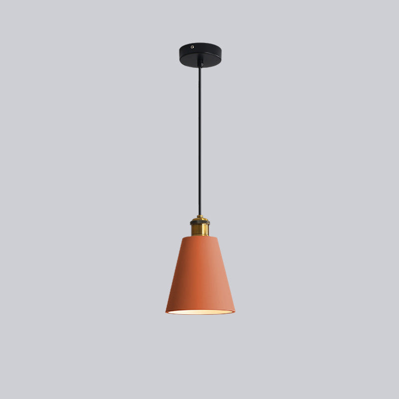 Stylish Morandi Design LED Pendant Light - MoraGlow-A-Orange-State of Style