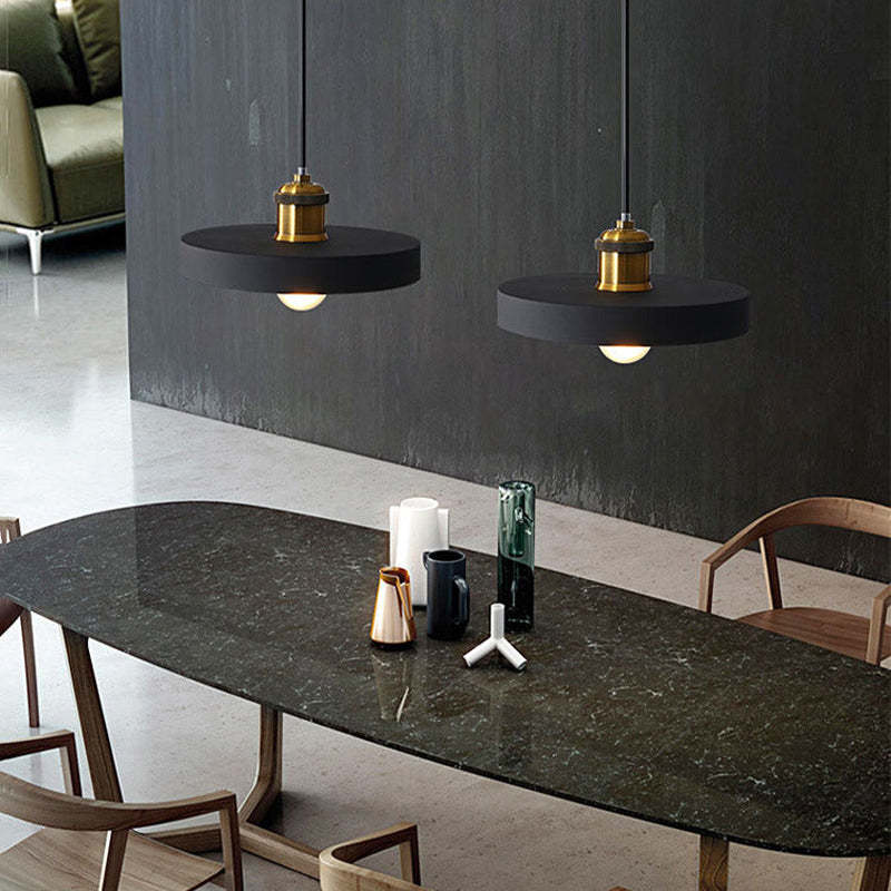 Stylish Morandi Design LED Pendant Light - MoraGlow-A-White-State of Style