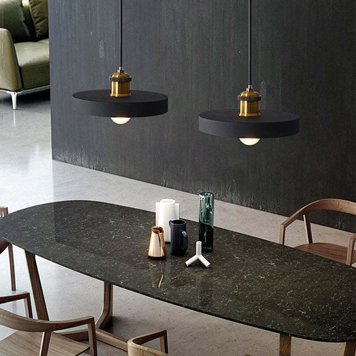 Stylish Morandi Design LED Pendant Light - MoraGlow-A-White-State of Style