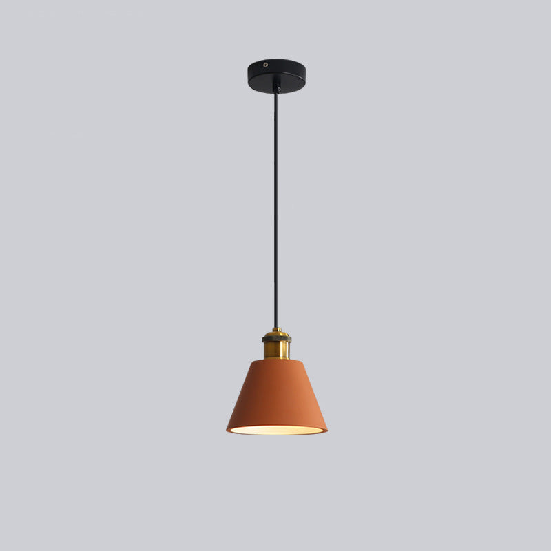 Stylish Morandi Design LED Pendant Light - MoraGlow-B-Orange-State of Style