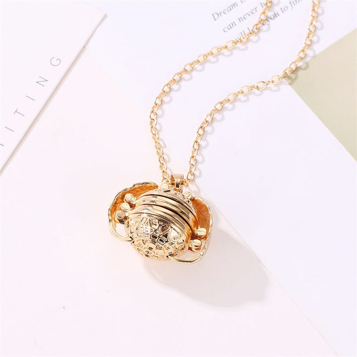 Stylish Multi-Layer Photo Locket Necklace-Antique silver-State of Style