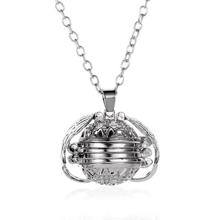 Stylish Multi-Layer Photo Locket Necklace-Antique silver-State of Style