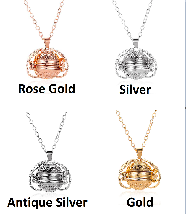 Stylish Multi-Layer Photo Locket Necklace-Antique silver-State of Style