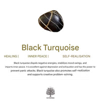 Stylish Natural Stone Crystal Beads Bracelet - Celine-White Turquoise-State of Style