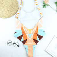 Stylish one-piece swimsuit with animal print for women - WildWelle-Leopard-S-State of Style