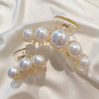 Stylish Pearl Hair Clips - 4-Pack-Set 1-State of Style