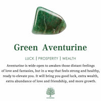 Stylish Polished Crystal Necklace - Lina-Green Aventurine-State of Style