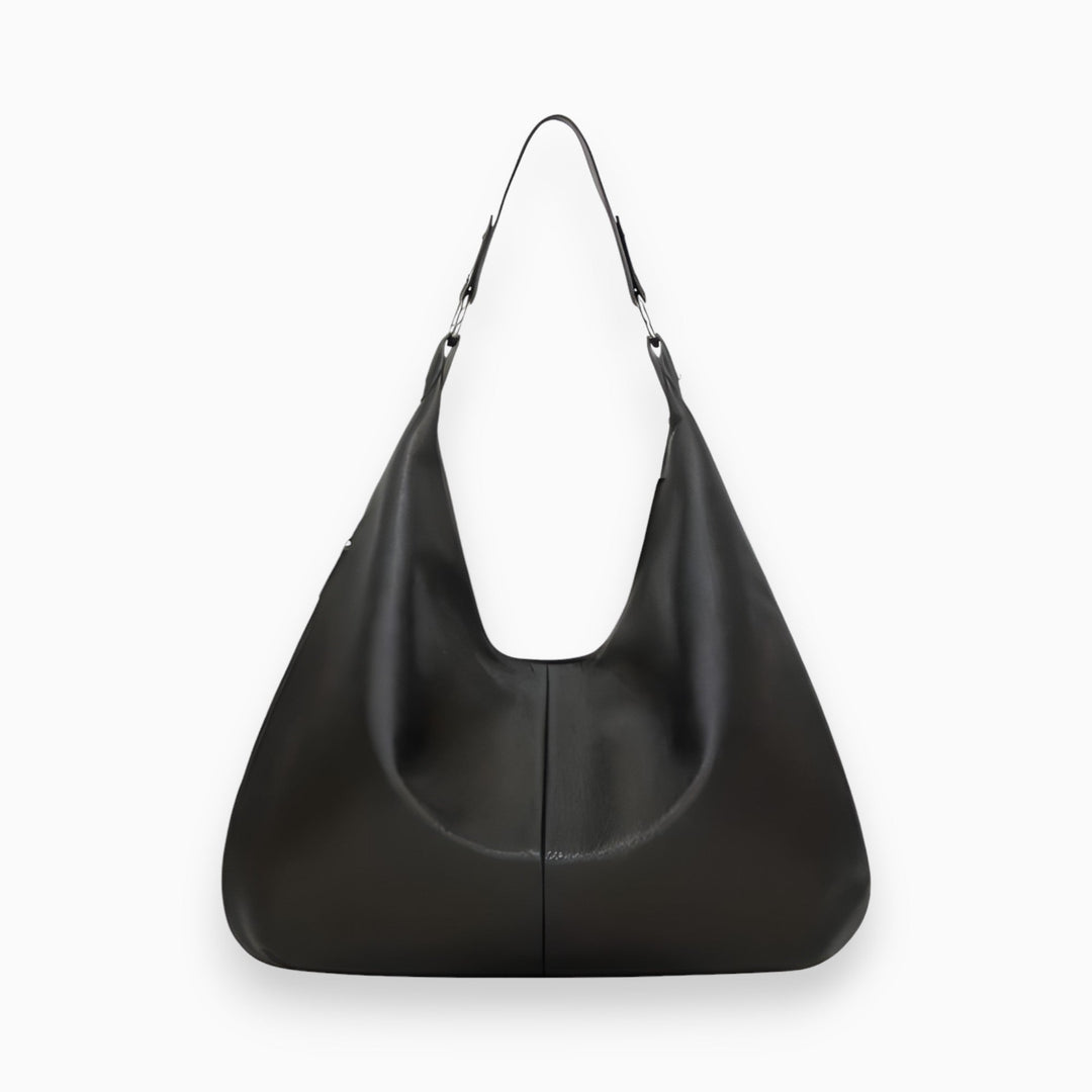 Stylish PU Leather Handbag - Bella-Black-State of Style