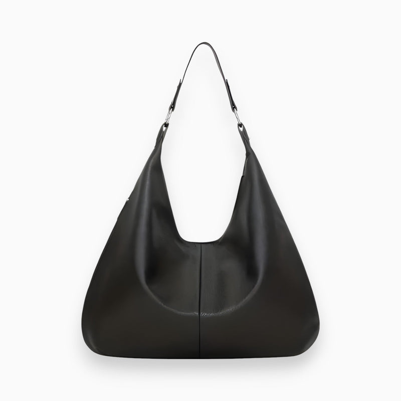 Stylish PU Leather Handbag - Bella-Black-State of Style