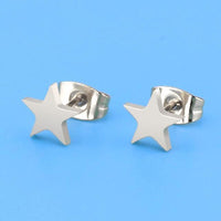 Stylish Punk Stud Earrings | Bold Fashion Statement-Gold-State of Style