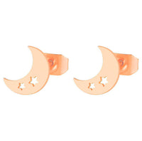 Stylish Punk Stud Earrings | Bold Fashion Statement-Gold-State of Style